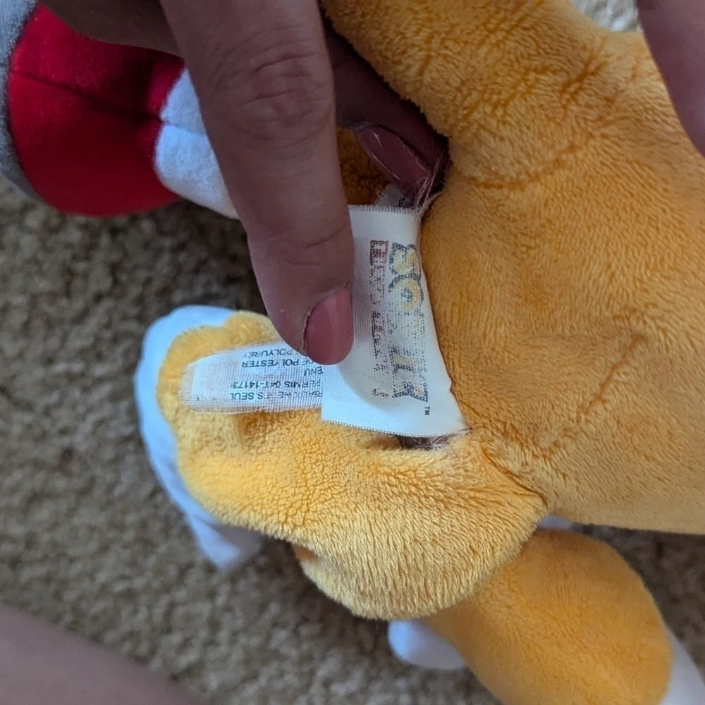Build a Bear Tails from Sonic The Hedgehog RARE
